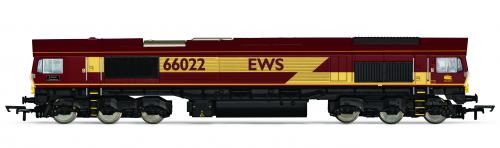R30532 Hornby RailRoad EWS Class 66 Lafarge Charnwood 66022